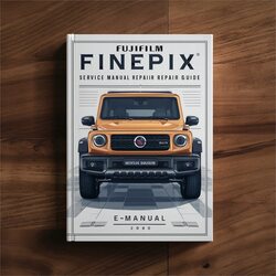 Fujifilm Finepix S1800/s1850/s1880/s1900 Service Repair Workshop Manual PDF