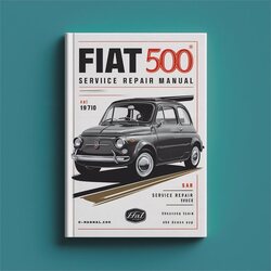 1970 Fiat 500 Service Repair Workshop Manual PDF