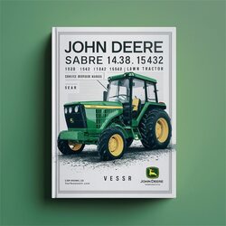 John Deere Sabre 1438 1542 15.538 15.542 1642 1646 Lawn Tractor Tmgx10238 Service Repair Workshop Manual PDF