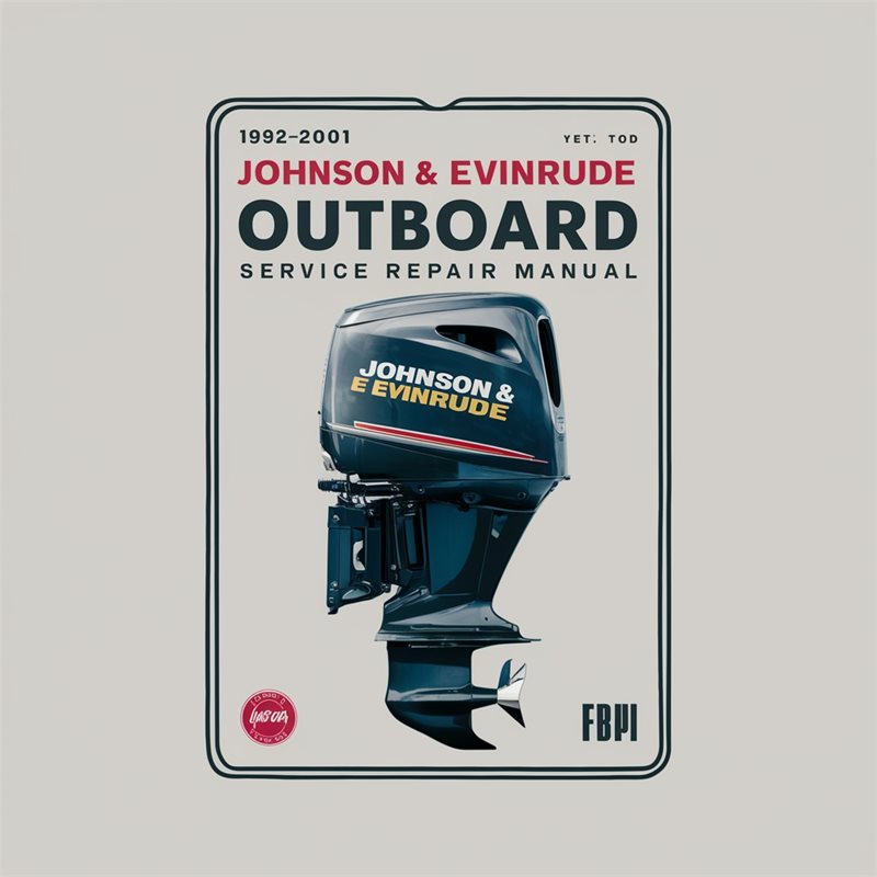 1992-2001 Johnson Evinrude Outboard Service Repair Workshop Manual PDF