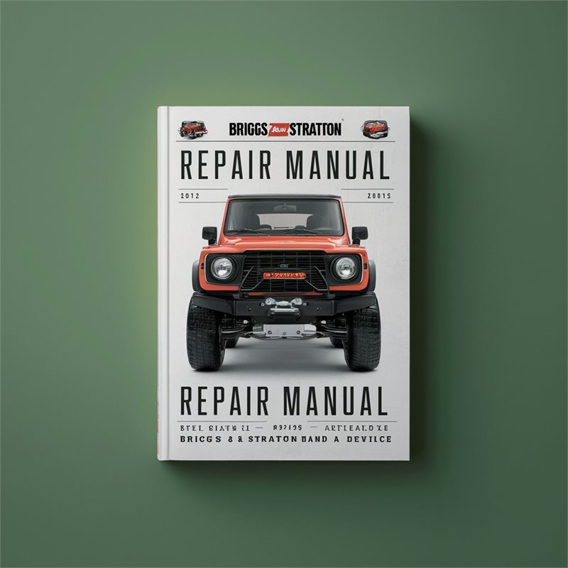 Briggs And Stratton Vanguard Series 272144 Service Repair Workshop Manual PDF