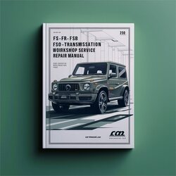 FS FR FSB FSO FRO Transmission Service Repair Workshop Manual PDF
