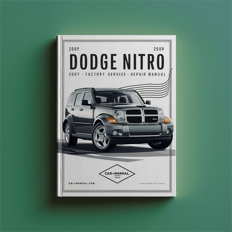 2007-2009 Dodge Nitro Service Repair Workshop Manual PDF