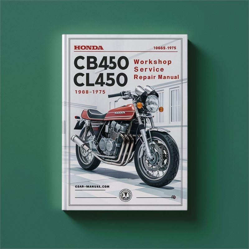 1968-1975 Honda CB Series CB450 CL450 Bike Service Repair Workshop Manual PDF
