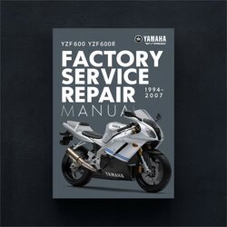 1994-2007 Yamaha YZF Models YZF600 YZF600R Service Repair Workshop Manual PDF