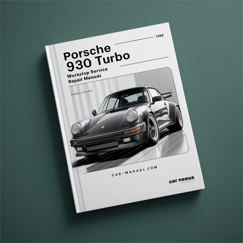 1975-1989 Porsche 930 Turbo Service Repair Workshop Manual PDF
