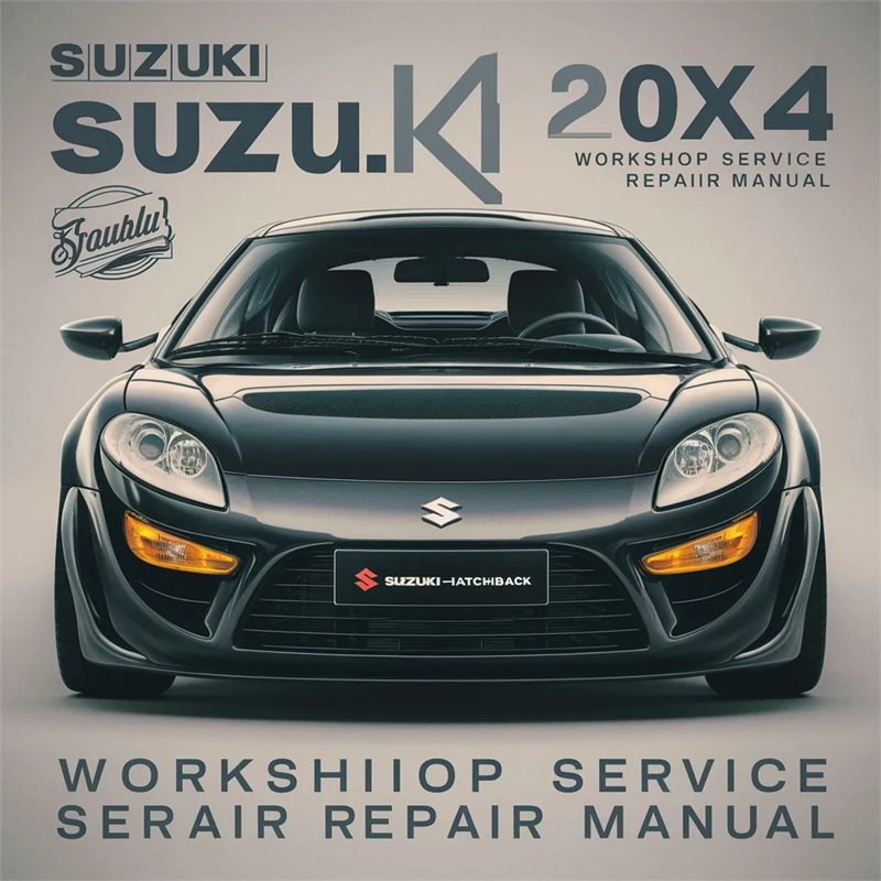 2006-2011 Suzuki SX4 Hatchback Service Repair Workshop Manual PDF
