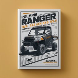 Polaris Ranger TM 2x4 4x4 6x6 ATV Service Repair Workshop Manual PDF