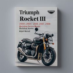 2003-2008 Triumph Rocket III 3 Service Repair Workshop Manual PDF