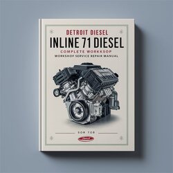 Detroit Diesel 71 Series Inline Engine Service Repair Workshop Manual PDF