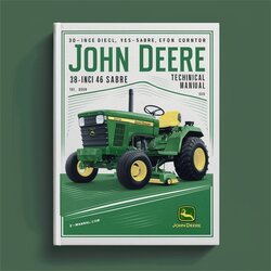 John Deere 38-INCH 46-INCH Sabre Lawn Tractor Service Repair Workshop Manual PDF