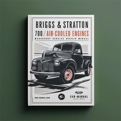 Briggs And Stratton 3 Cylinder 700/750 DOV Air-cooled Engines Service Repair Workshop Manual PDF