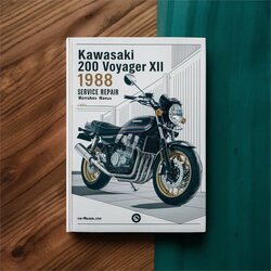 1986-2003 Kawasaki ZG 1200 Voyager XII Service Repair Workshop Manual PDF