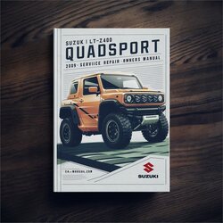 2009-2014 Piaggio LT Suzuki -z400 Quadsport Owners Owner's Manual PDF