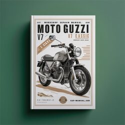 Aprilia Classic Moto Guzzi V7 Cafe Bike Service Repair Workshop Manual PDF