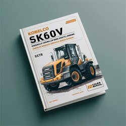 Kobelco SK60V Hydraulic Crawler Excavator Isuzu 4ja1 4jb1 4jc1 Diesel Engine Service Repair Workshop Manual PDF