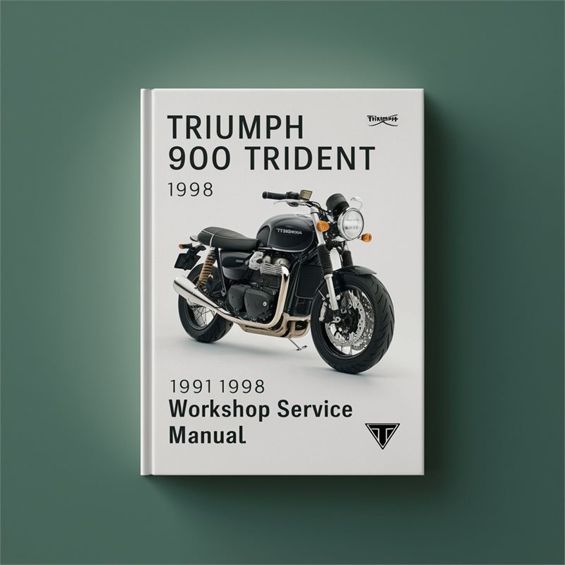 1991-1998 Triumph Trident 900 Service Repair Workshop Manual PDF