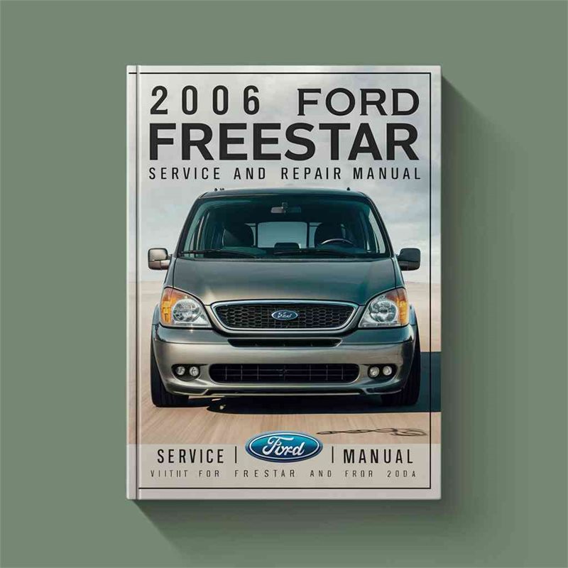 2006 Ford Freestar Service Repair Workshop Manual PDF