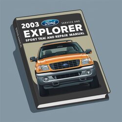 2003 Ford Explorer Sport Trac Service Repair Workshop Manual PDF