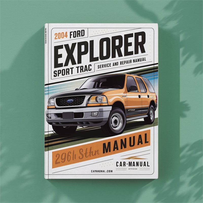 2004 Ford Explorer Sport Trac Service Repair Workshop Manual PDF