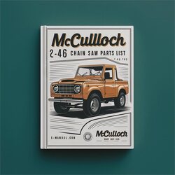 Mcculloch 1-46 Chain Saw (2 - 40 Pages) Parts Catalog PDF