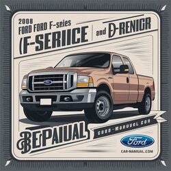 2008 Ford F Series F-series (F350) Service Repair Workshop Manual PDF