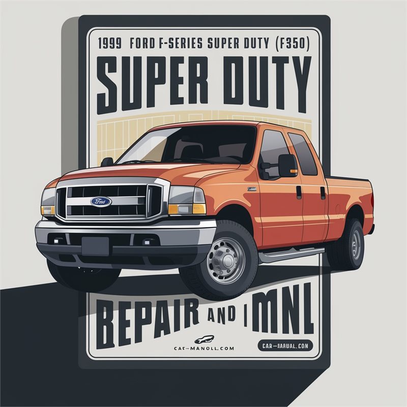 1999 Ford Super Duty F-series (F350) Mnl Service Repair Workshop Manual PDF