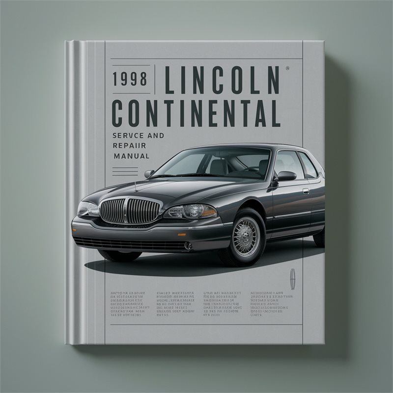 1998 Lincoln Continental Service Repair Workshop Manual PDF