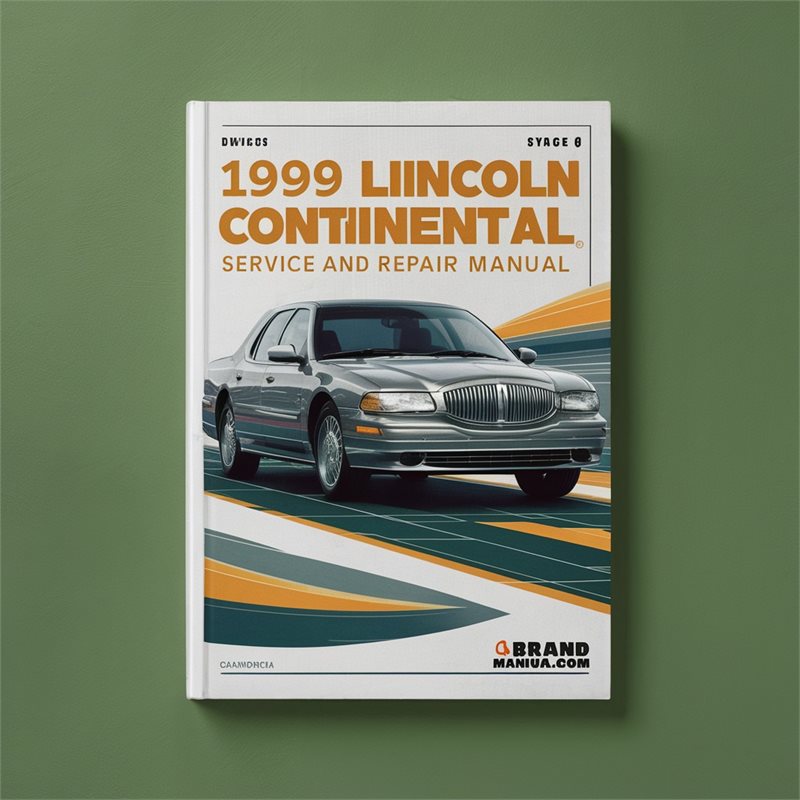 1999 Lincoln Continental Service Repair Workshop Manual PDF