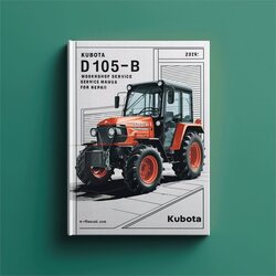 Kubota D1105-t-b E Service Repair Workshop Manual PDF