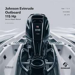 Johnson Evinrude Outboard 115 HP Service Repair Workshop Manual PDF