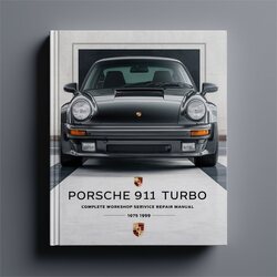 1975-1989 Porsche 911 930 Turbo Service Repair Workshop Manual PDF