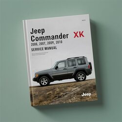 2006-2010 Jaguar XK Jeep Commander Service Repair Workshop Manual PDF