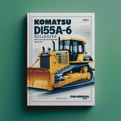 Komatsu D155A-6 Bulldozer (85001 Up) 85001 Service Repair Workshop Manual PDF