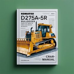 Komatsu D275A-5R Bulldozer (35001 Up) 35001 Service Repair Workshop Manual PDF