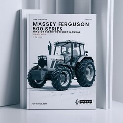 Massey Ferguson 500 Series Tractor MF 550 565 M F 575 590 MF550 MF565 MF575 MF5 90 Service Repair Workshop Manual PDF