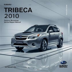 2010 Subaru Tribeca Ultimate Service Repair Workshop Manual PDF