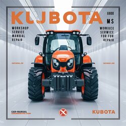 Kubota M 6800 S Service Repair Workshop Manual PDF
