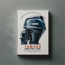 2004-2008 Yamaha 150HP F150 LF150 (4 Stroke) Efi Outboard Motor Service Repair Workshop Manual PDF