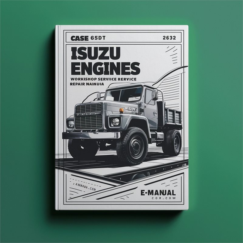 Case 6sd1t Isuzu Engines Service Repair Workshop Manual PDF