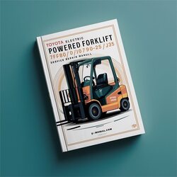 Toyota Electric Powered Forklift 7fb10-30/h10-25/j35 Service Repair Workshop Manual PDF