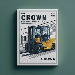 Crown ESR4500 Series Forklift Service Repair Workshop Manual PDF