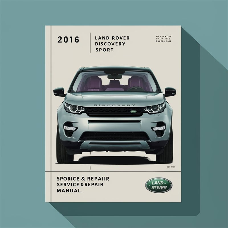 2016 Land Rover Discovery Sport L550 Service Repair Workshop Manual PDF