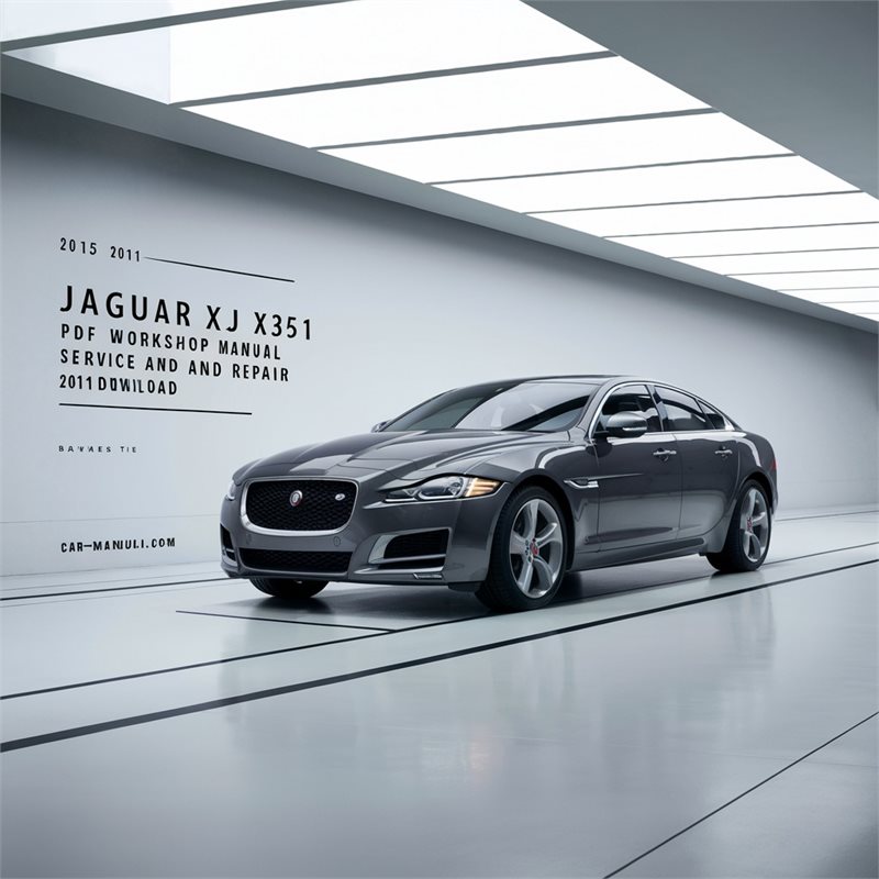 2015 Jaguar XJ X351 Service Repair Workshop Manual PDF