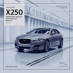 2014 Jaguar XF X250 Service Repair Workshop Manual PDF
