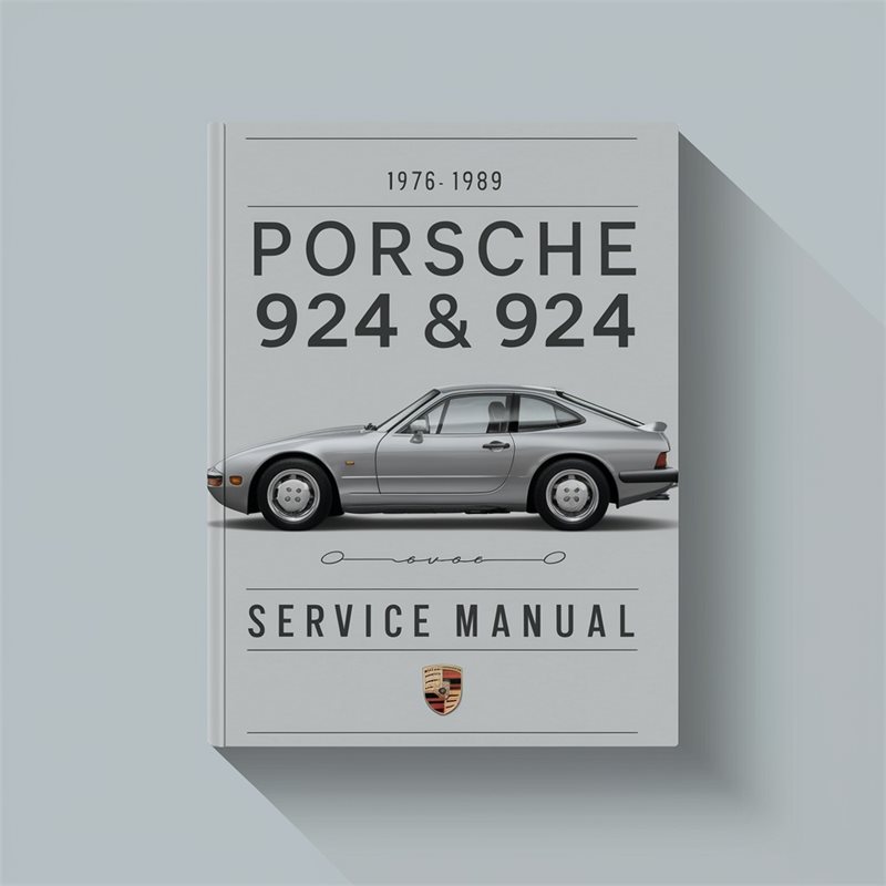 1976-1989 Porsche 924 Turbo Service Repair Workshop Manual PDF