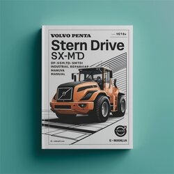 Volvo Penta Stern Drive SX-M SX-MTD DP-SM DP-SMTD DP-SMTD1 Industrial Service Repair Workshop Manual PDF