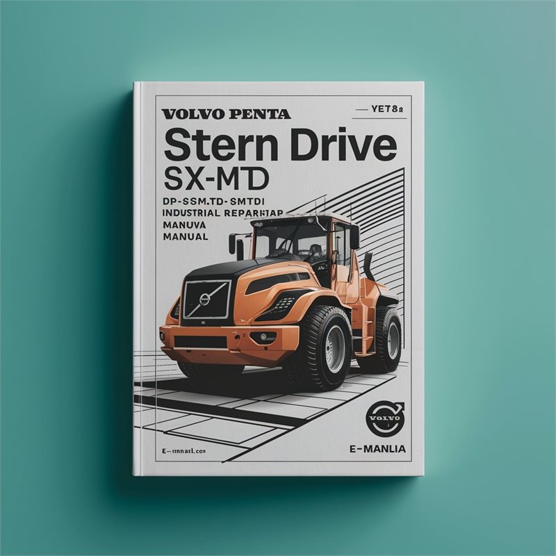Volvo Penta Stern Drive SX-M SX-MTD DP-SM DP-SMTD DP-SMTD1 Industrial Service Repair Workshop Manual PDF
