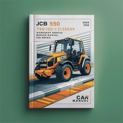JCB 550 SN 796102-1185999 Service Repair Workshop Manual PDF