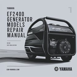 Yamaha EF2400IS Generator Models Service Repair Workshop Manual PDF